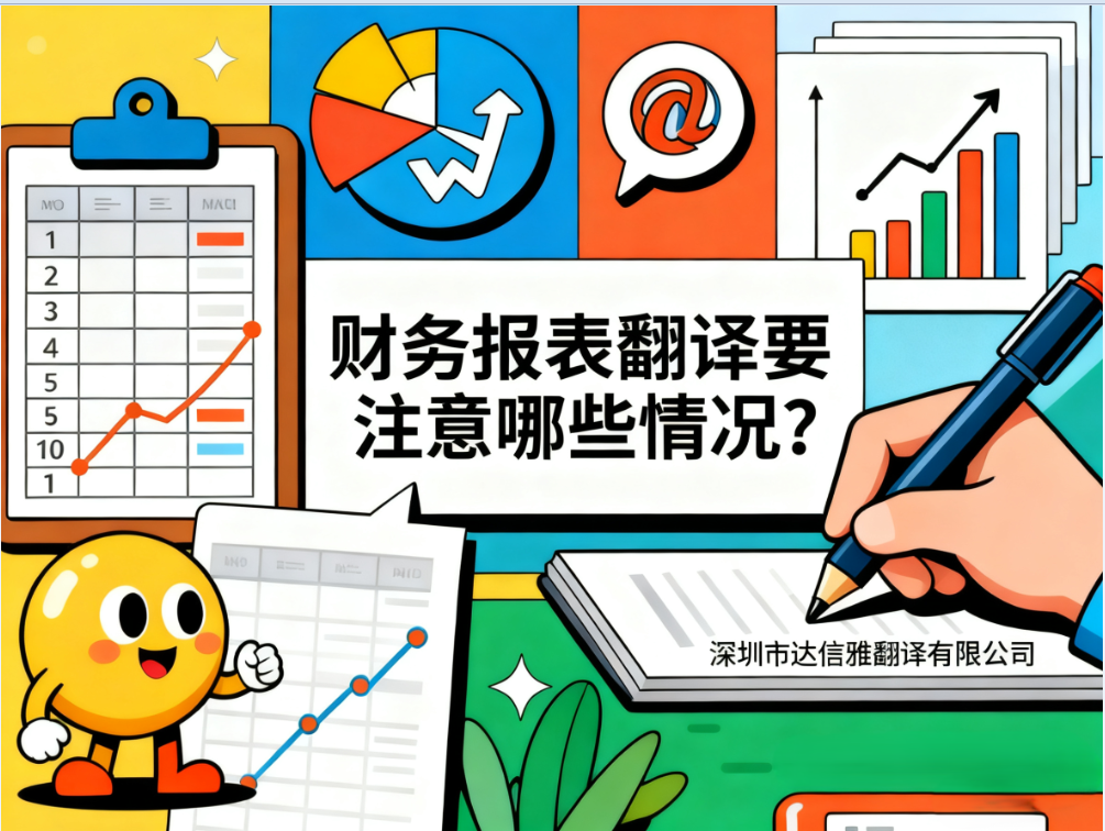 财务报表翻译：必知 3 大核心问题与专业解决方案